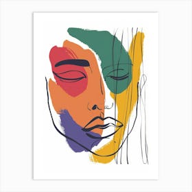 Portrait Of A Woman 76 Art Print