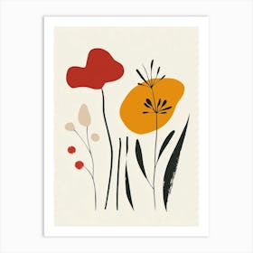 Poppies 99 Art Print