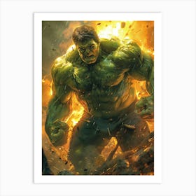 Hulk 23 Art Print