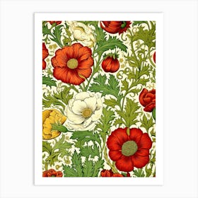 Poppies 55 Art Print