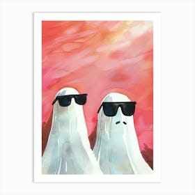 Ghosts 5 Art Print