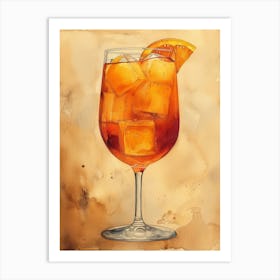 Aperol Spritz Art Print 164 Art Print