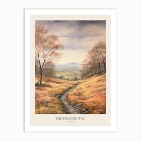 The Pennine Way England Uk Trail Poster Art Print