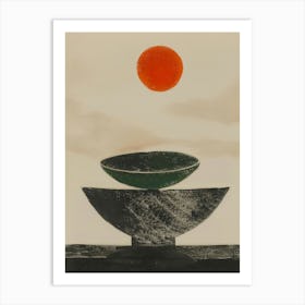 'The Bowl And The Sun' Art Print