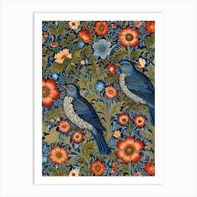 William Morris Birds Art Print