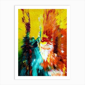 Acrylic Extruded Painting 83 Art Print