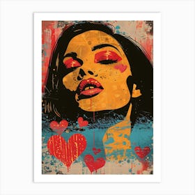 Love, Vibrant Pop Art Art Print
