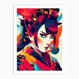 Asian Girl 7 Art Print