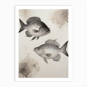 Two Fish Art Print