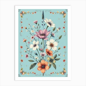 Floral Bouquet 2 Art Print