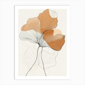 Ginkgo Leaf 3 Art Print