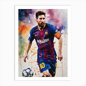 Lionel Messi 1 Art Print