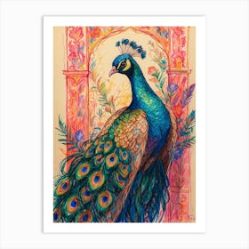 Peacock 8 Art Print