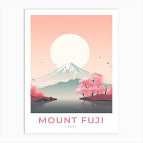 Japan Mount Fuji Travel 2 Art Print