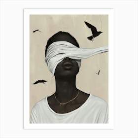 'Blackbird' Art Print