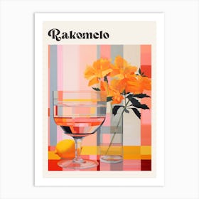 Rakomelo 2 Retro Cocktail Poster Art Print