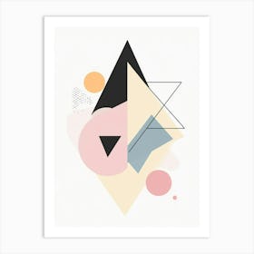 Abstract Geometric Painting 13 Art Print