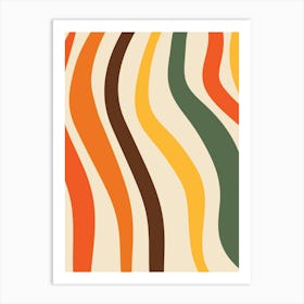 Zebra Stripes Art Print