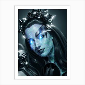 Blue Eyes Art Print