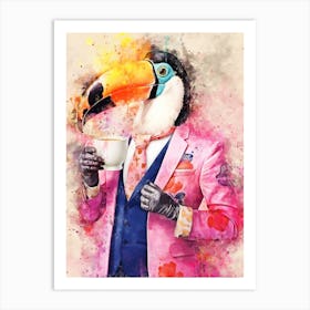 Toucan Canvas Print Art Print