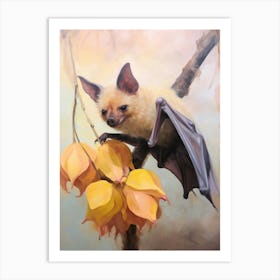 Flying Fox Bat Painting 3 Art Print