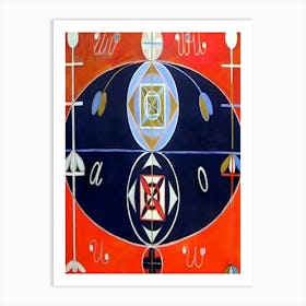 Hilma af Klint - Evolution, No. 16, Group VI, High Resolution Art Print