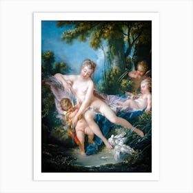 Venus Consoling Love, Francois Boucher Art Print