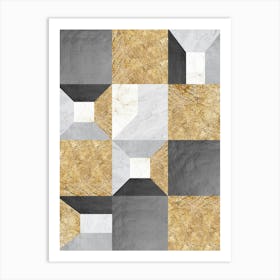 Texture geometry 5 Art Print