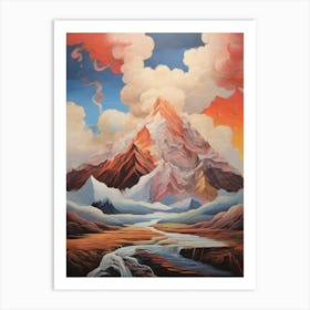 Mountain Landscape 3 Art Print