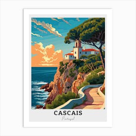 Cascais Portugal Travel Art Print