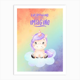 Everything You Can Imagine Art Print