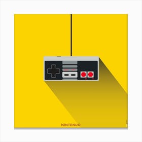 Colecaocontrolesvideogames Nintendo Canvas Print