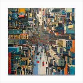 Cityscape Canvas Print