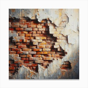 Brick Wall 4 Canvas Print