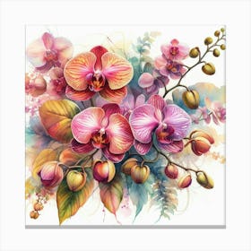 Orchids 9 Canvas Print