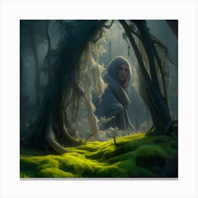 Forbidden Forest Canvas Print