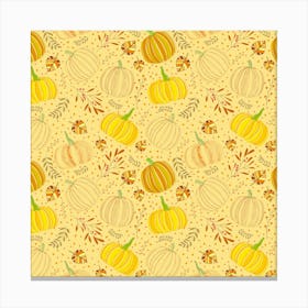 Pumpkins Autumn Fall Harvest Canvas Print