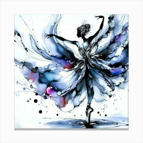 For The Love Of Ballet 12 Canvas Print