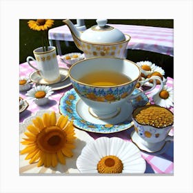 Chamomile Tea Canvas Print