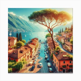 Lake Como Canvas Print