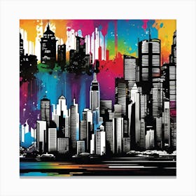 New York City Skyline 59 Canvas Print