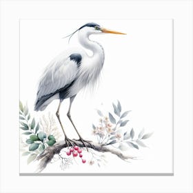 Heron 3 Canvas Print