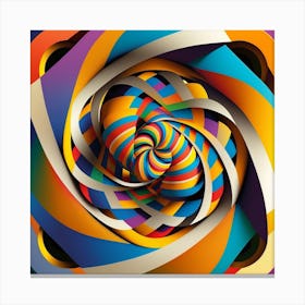 Spiral Art 1 Canvas Print