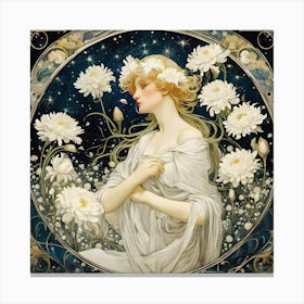 Queen Of The Night Canvas Print