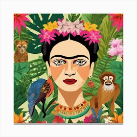 Frida Kahlo 45 Canvas Print