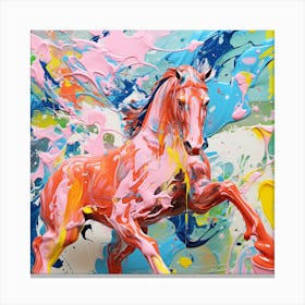 Horse Painting Canvas Print