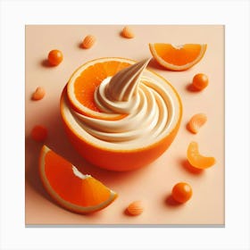 Oranges And Cream Canvas Print