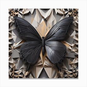 Origami Butterfly 1 Canvas Print