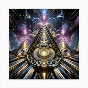 Psychedelic Art 33 Canvas Print