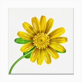 Yellow Daisy Canvas Print